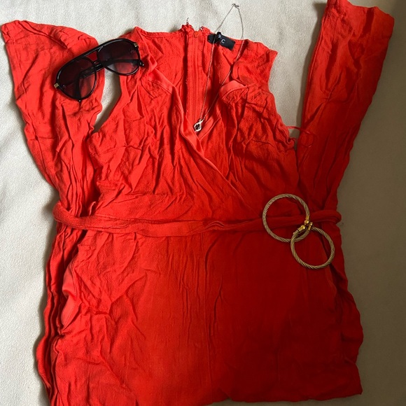 Red Jumpsuit - Picture 5 of 9